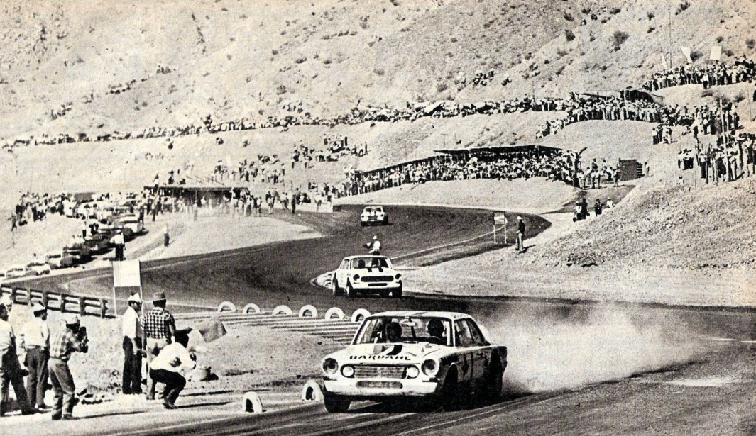 Foto histórica del automovilismo sanjuanino